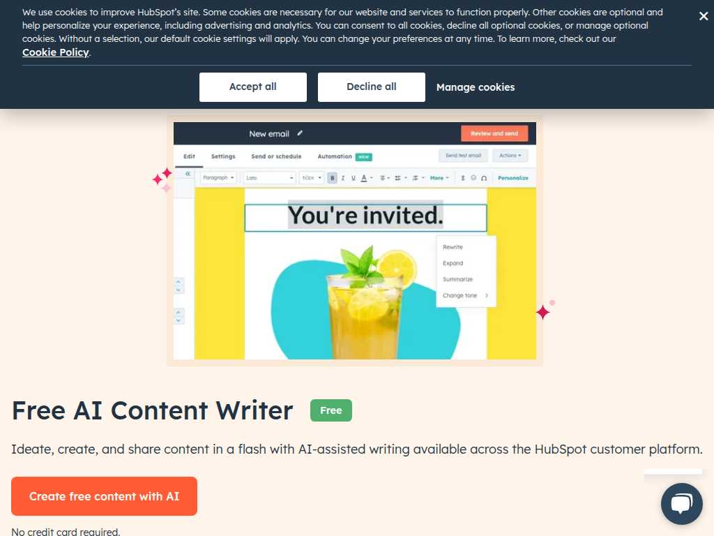 AI Content Writer | HubSpot
