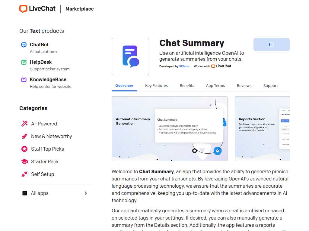 Chat Summary