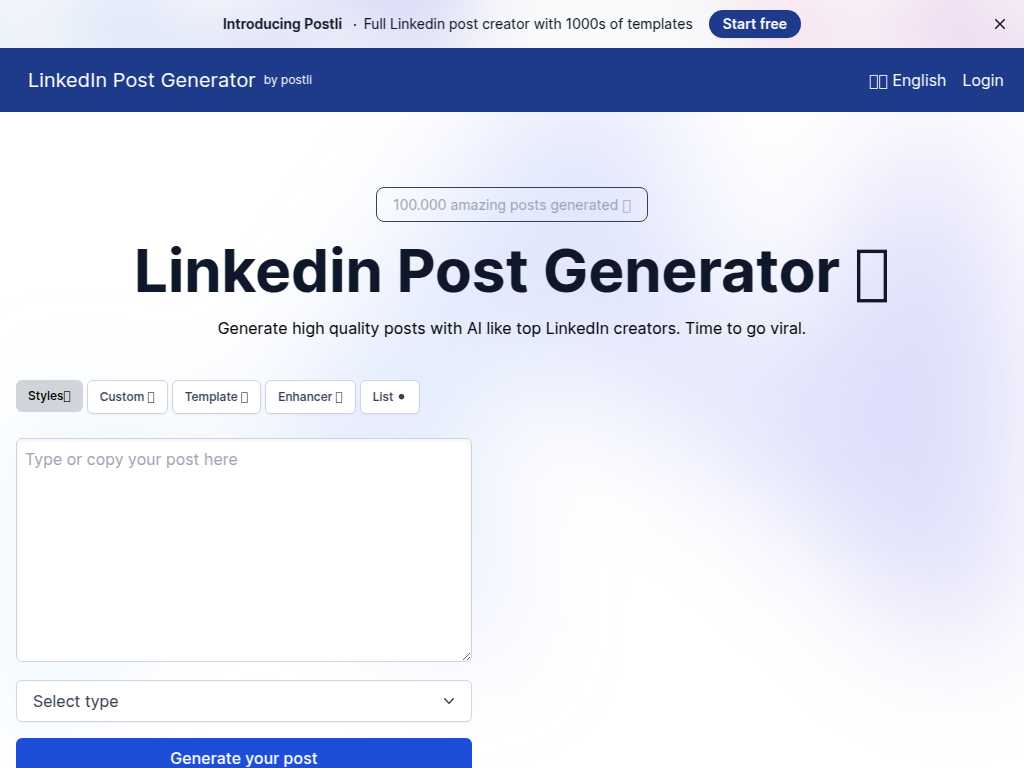 Postgenerator