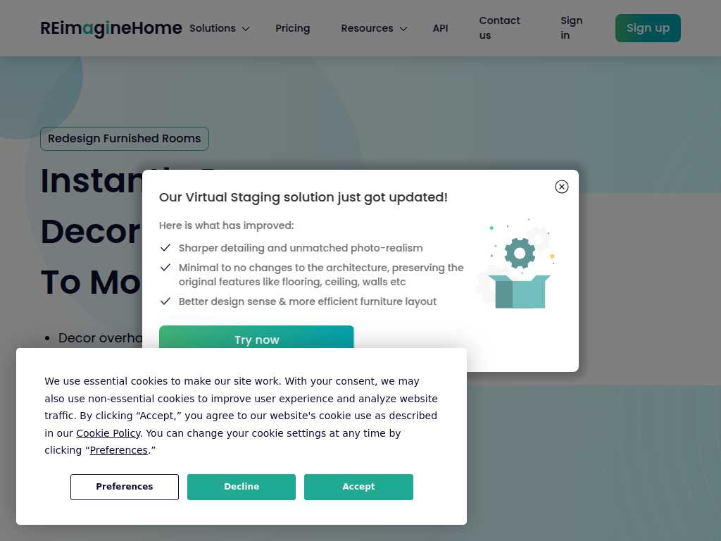 AI Interior Designer By REimagineHome