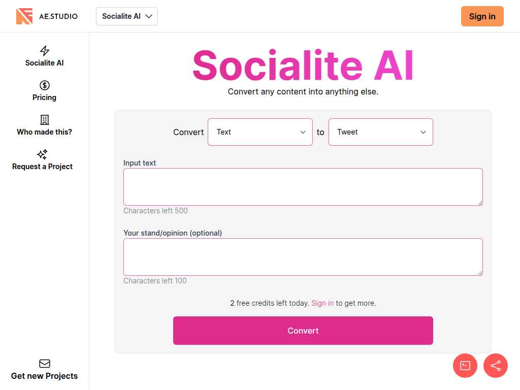 Socialite AI
