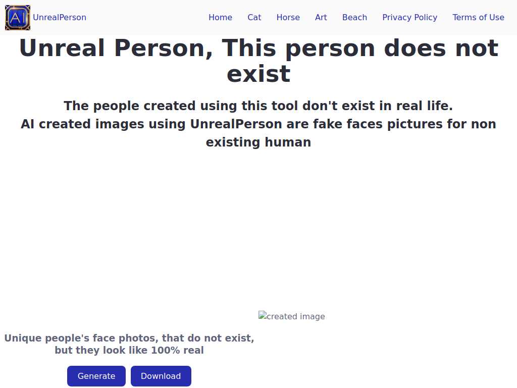 Unreal Person