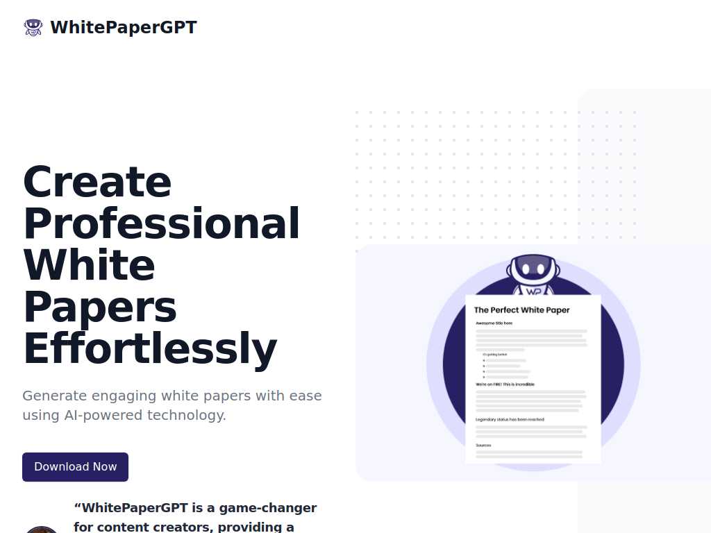 WhitePaperGPT
