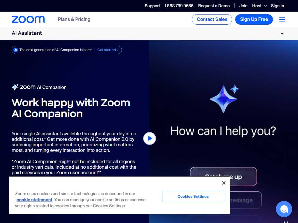 Zoom AI Assistant